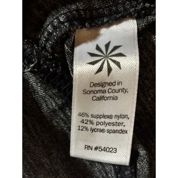 Athleta Women’s Metro Classic Bootcut Yoga Pants Size M Heather Grey Stretchy - Picture 5 of 8